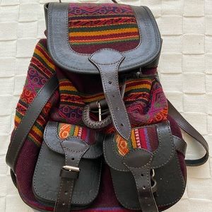 Multicolor Backpack